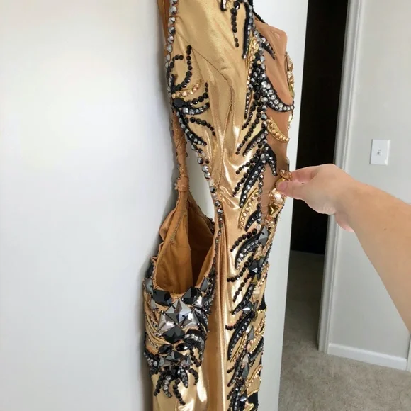 Ballroom Latin Rhythm Dance Dress - Picture 5 of 10